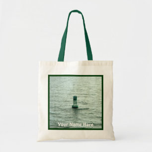 Green Buoy Channel Marker Personalised Tote Bag
