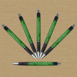 Green Business Brand on Pen