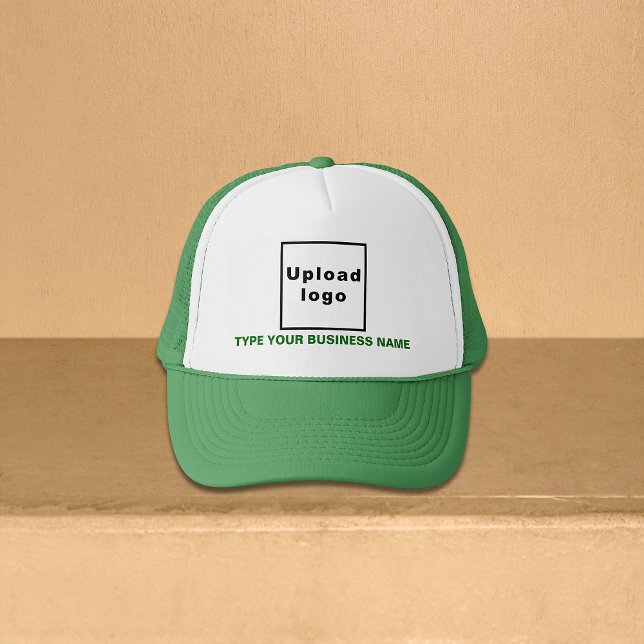 Green Business Brand on Trucker Hat (Green business brand on trucker hat)