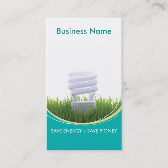 Green Business - Energy Card (Front)