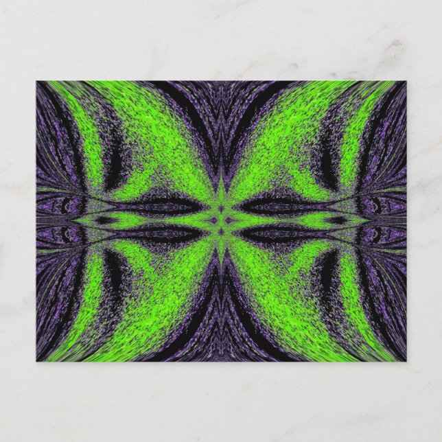 Green Butterfly 4 Postcard (Front)