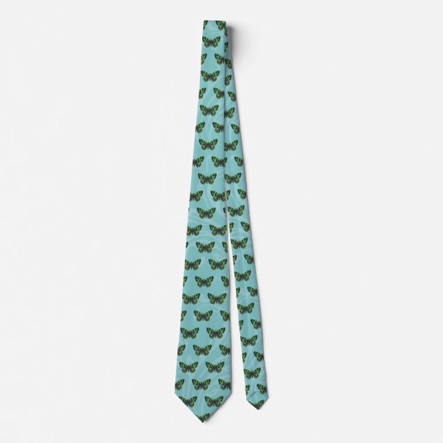 Green Butterfly (alt) Tie (Front)