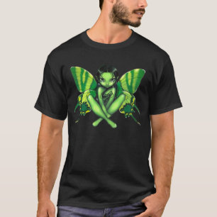 Green Butterfly Fantasy fairy shirt