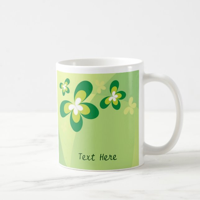 Green Butterfly Mug (Right)