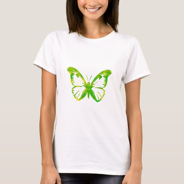 Green Butterfly T-Shirt (Front)