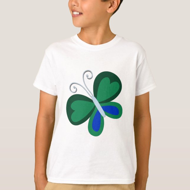 Green Butterfly T-Shirt (Front)