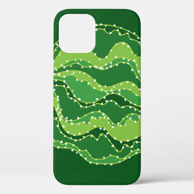 Green cactus: natural abstract motif. Case-Mate iPhone case (Back)