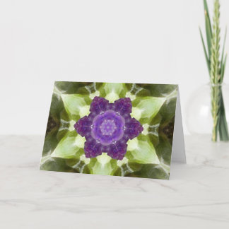 Green Calcite Angel Card