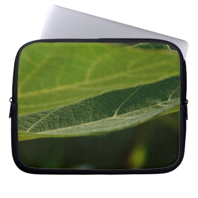 Green Calm Electronics Bag  (Front)