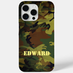Green Cammo iPhone 15 Pro Max Case