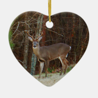 Green Camo,Camouflage Deer personalised Ceramic Tree Decoration