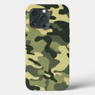 Green Camo iPhone 13 Pro Case