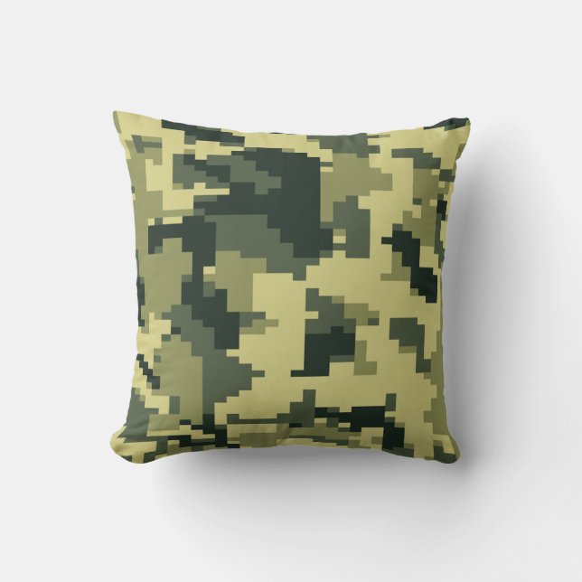 Green Camo Cushion (Front)