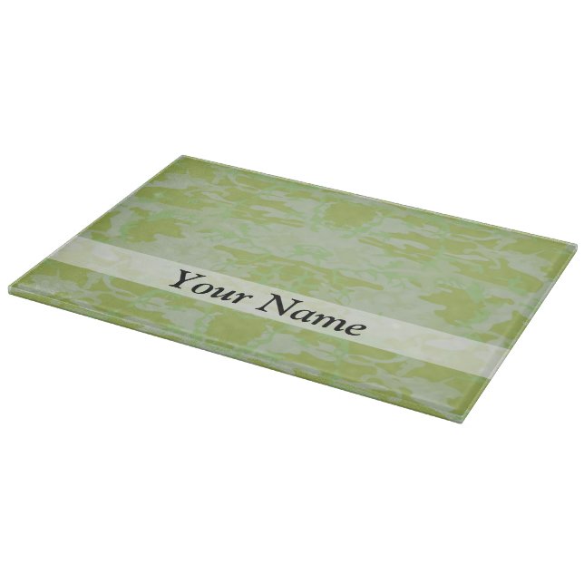 Green camo cutting board (Corner)