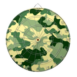 Green Camo Dartboard