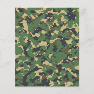 Green camo flyer