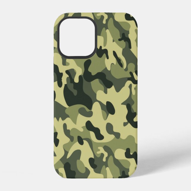Green Camo iPhone Case (Back)