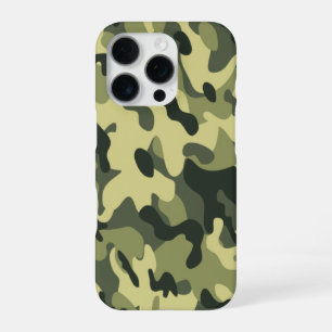 Green Camo iPhone 16 Pro Case