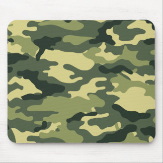GREEN CAMO MOUSE PAD