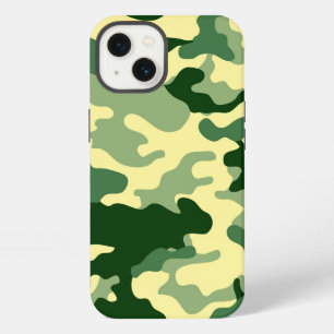Green Camo Pattern iPhone Case