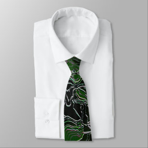 Green Camo Tie