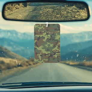 Green Camouflage Pattern, Military Pattern, Army Car Air Freshener