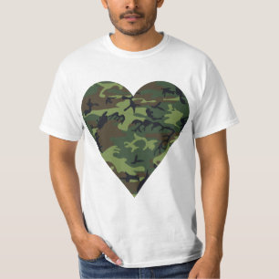 Green Camouflage Pattern, Military Pattern, Army T-Shirt