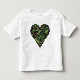 Green Camouflage Pattern, Military Pattern, Army Toddler T-Shirt