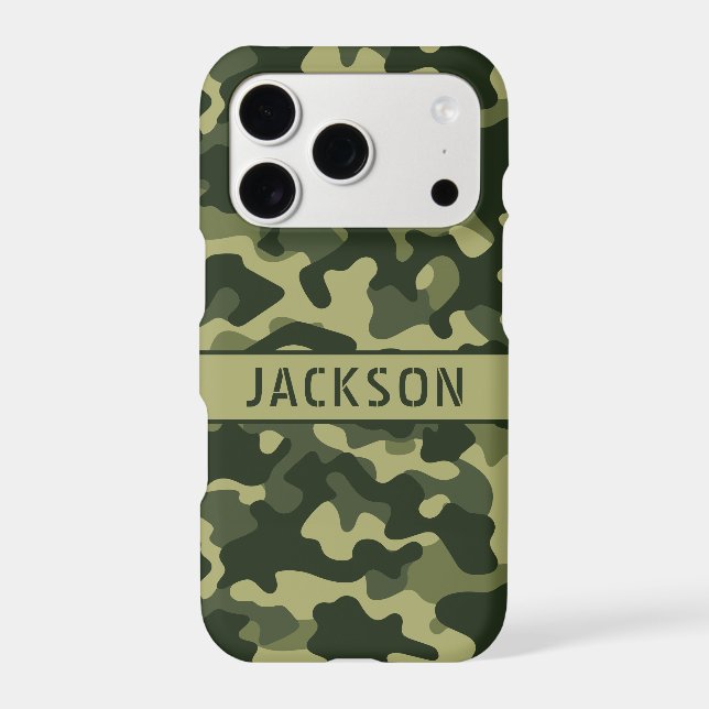 Green Camouflage Personalized (Back)