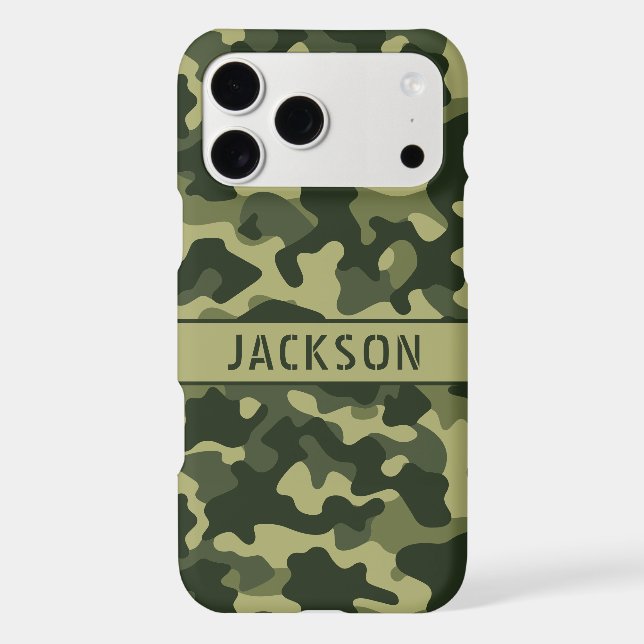 Green Camouflage Personalized (Back)