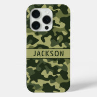 Green Camouflage Personalized