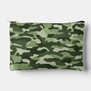Green Camouflage Small Accessory Pouch