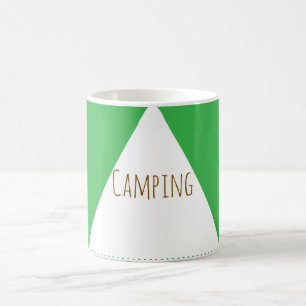 Green Camping Mug