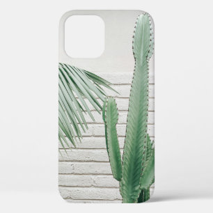 Green candelabra cactus iPhone 12 case