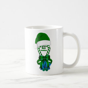 Green Candy Canes Coffee Mug