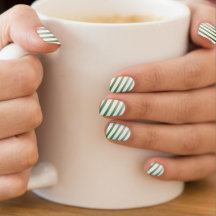 Green Candy Stripe