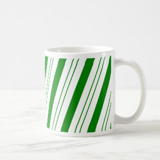 Green CandyCane Coffee Mug