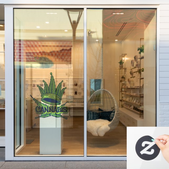 green-cannabis-crown-logo-hip-hop-style (Store Window)