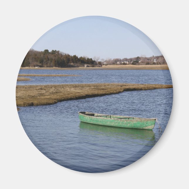 Green Canoe Magnet (Front)