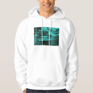 Green car hoodie