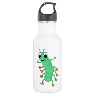 Green Caterpillar 532 Ml Water Bottle