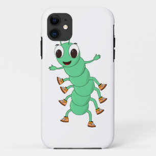 Green Caterpillar iPhone 11 Case