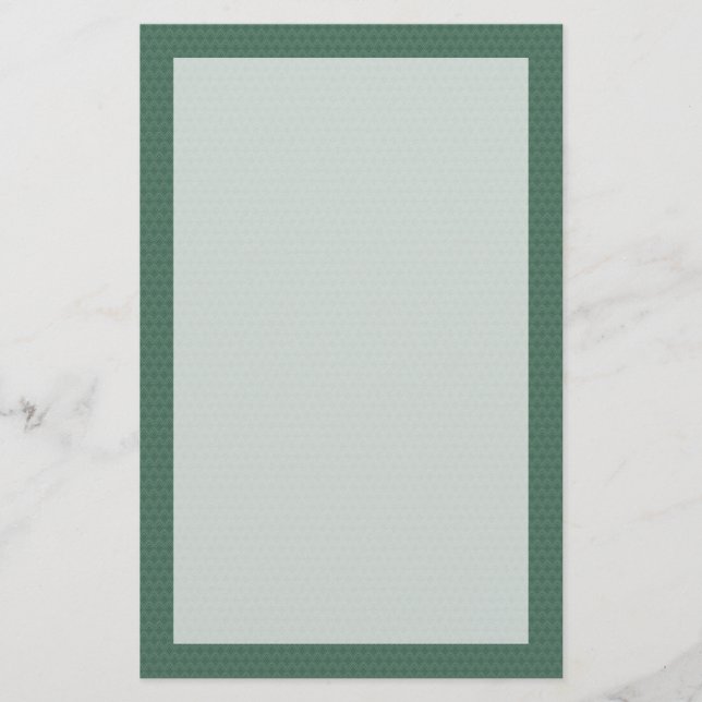 Green Cathedral Arch Stationery (Front)