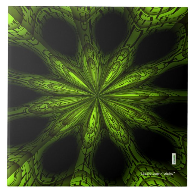 Green Ceramic Tile (Front)