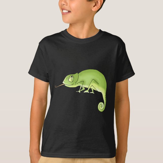 Green chameleon T-Shirt (Front)