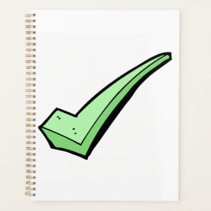 Green Check Mark Tick Symbol Planner