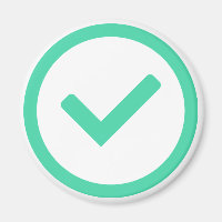 Green Check Mark Write Symbol