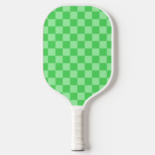 Green Check Pickleball Paddle