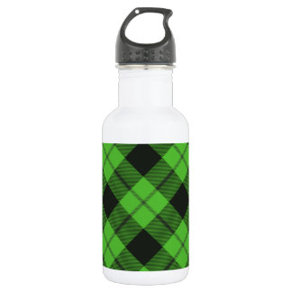 Green Check Tartan 532 Ml Water Bottle
