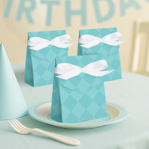 Green Checkered Party Favor Box